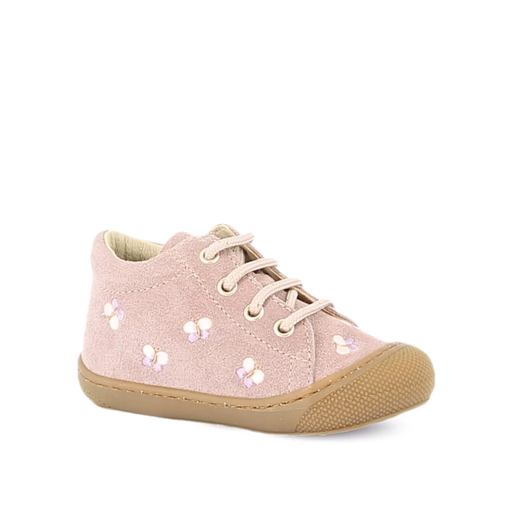 Image (1) de la chaussures Naturino - Bottines Rose en Cuir nubuck
