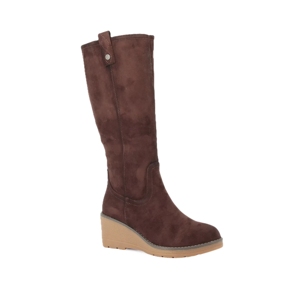 Image (1) de la chaussures Refresh - Bottes Marron en Cuir synthétique
