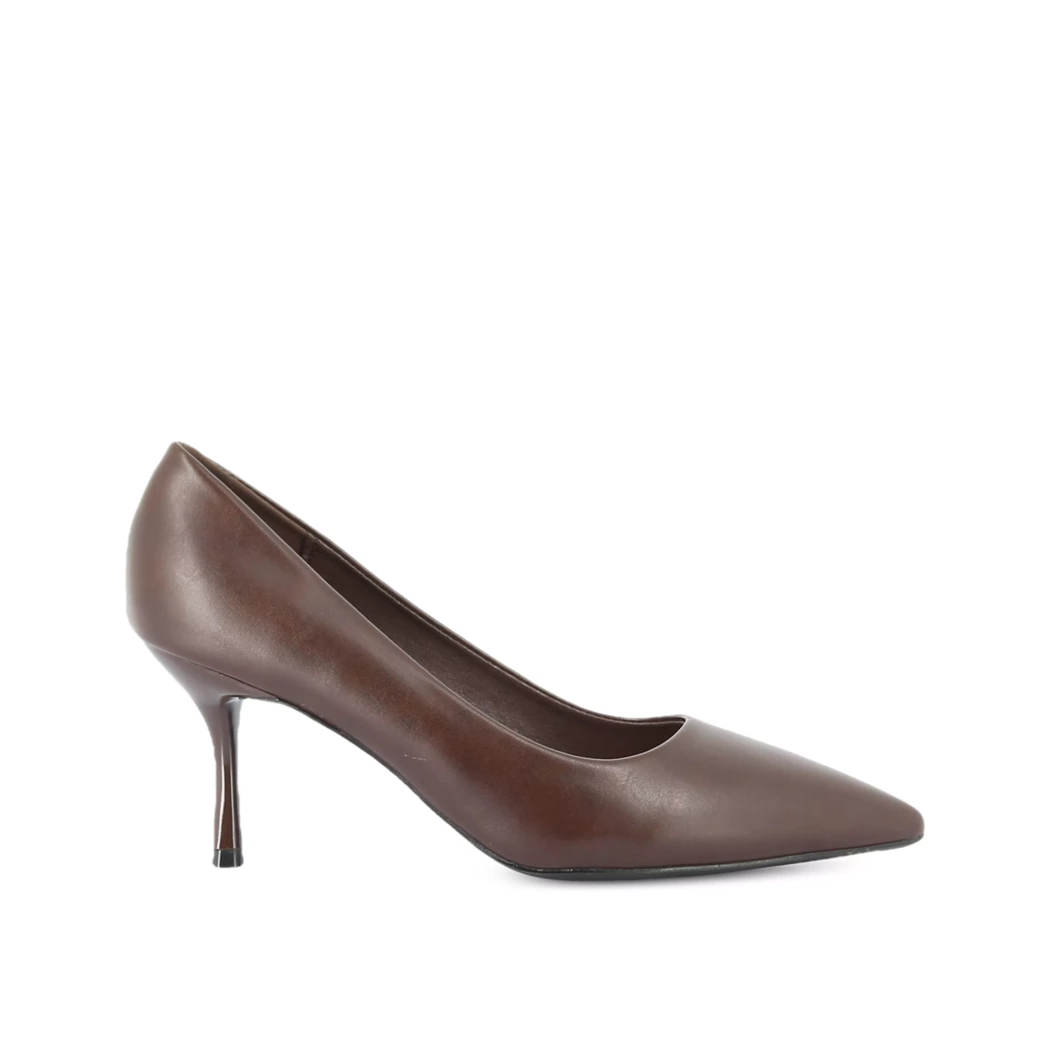 Image (2) de la chaussures Fashion Victim - Escarpins Marron en Cuir synthétique