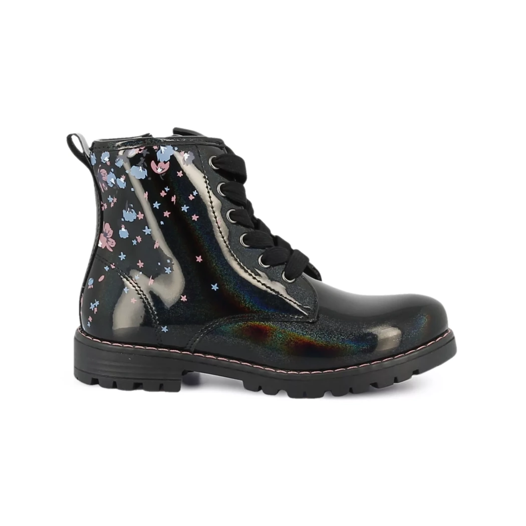 Image (2) de la chaussures Pretty Stories - Bottines Noir en Cuir synthétique