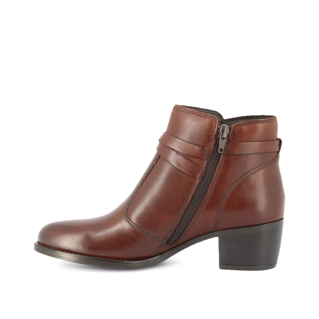 Image (4) de la chaussures Women Office - Boots Marron en Cuir