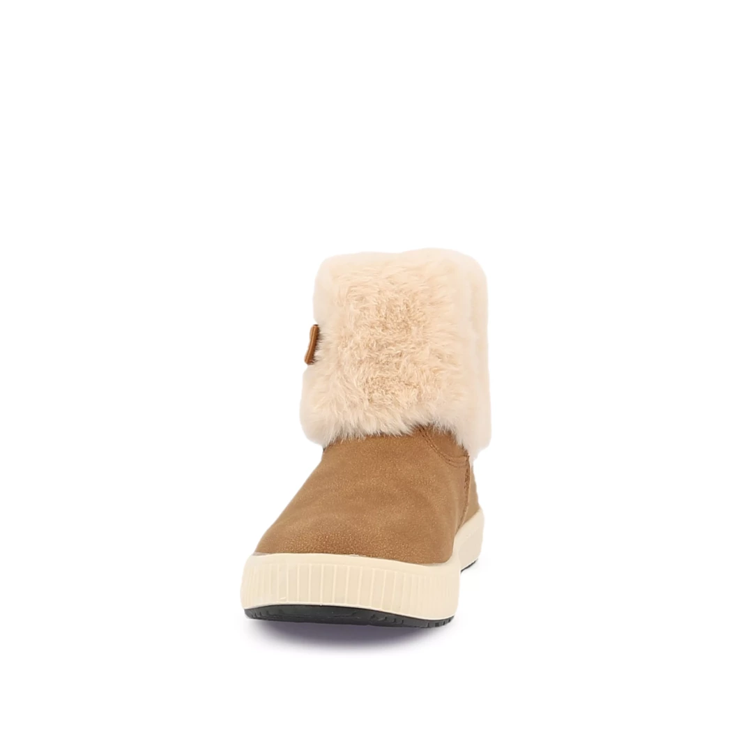 Image (5) de la chaussures Miss Boho - Boots Cuir naturel / Cognac en Cuir synthétique
