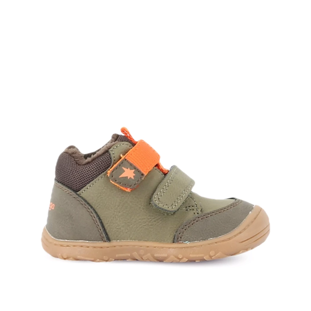 Image (2) de la chaussures Off Road - Bottines Vert en Cuir synthétique