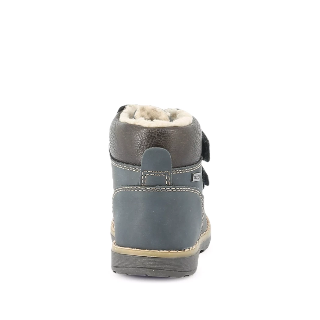 Image (3) de la chaussures Off Road - Bottines Bleu en Cuir synthétique