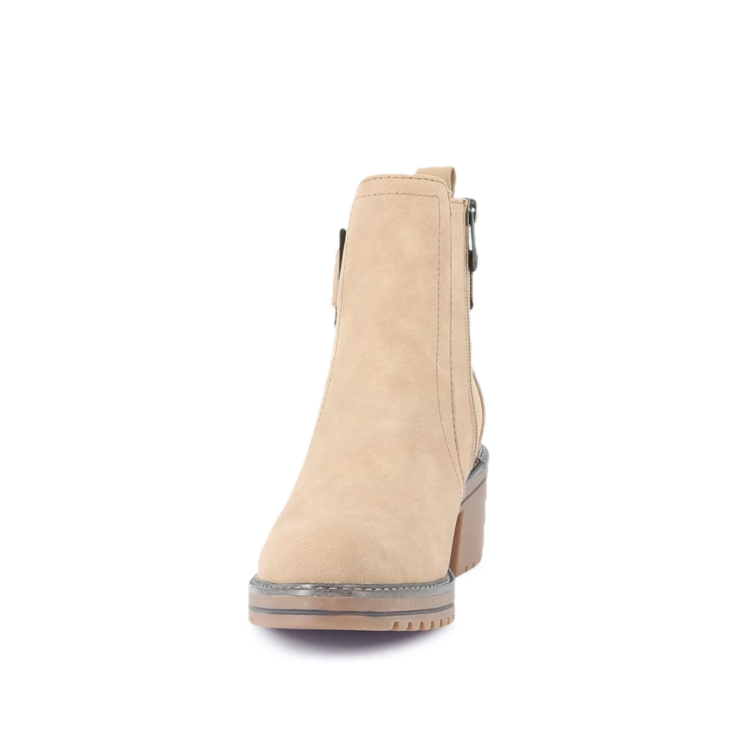 Image (5) de la chaussures Marco Tozzi - Boots Beige en Cuir synthétique