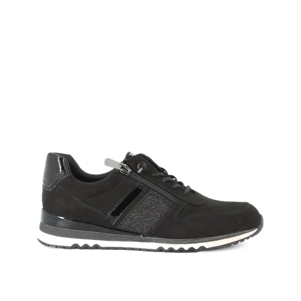 Image (2) de la chaussures Marco Tozzi - Baskets Noir en Cuir synthétique