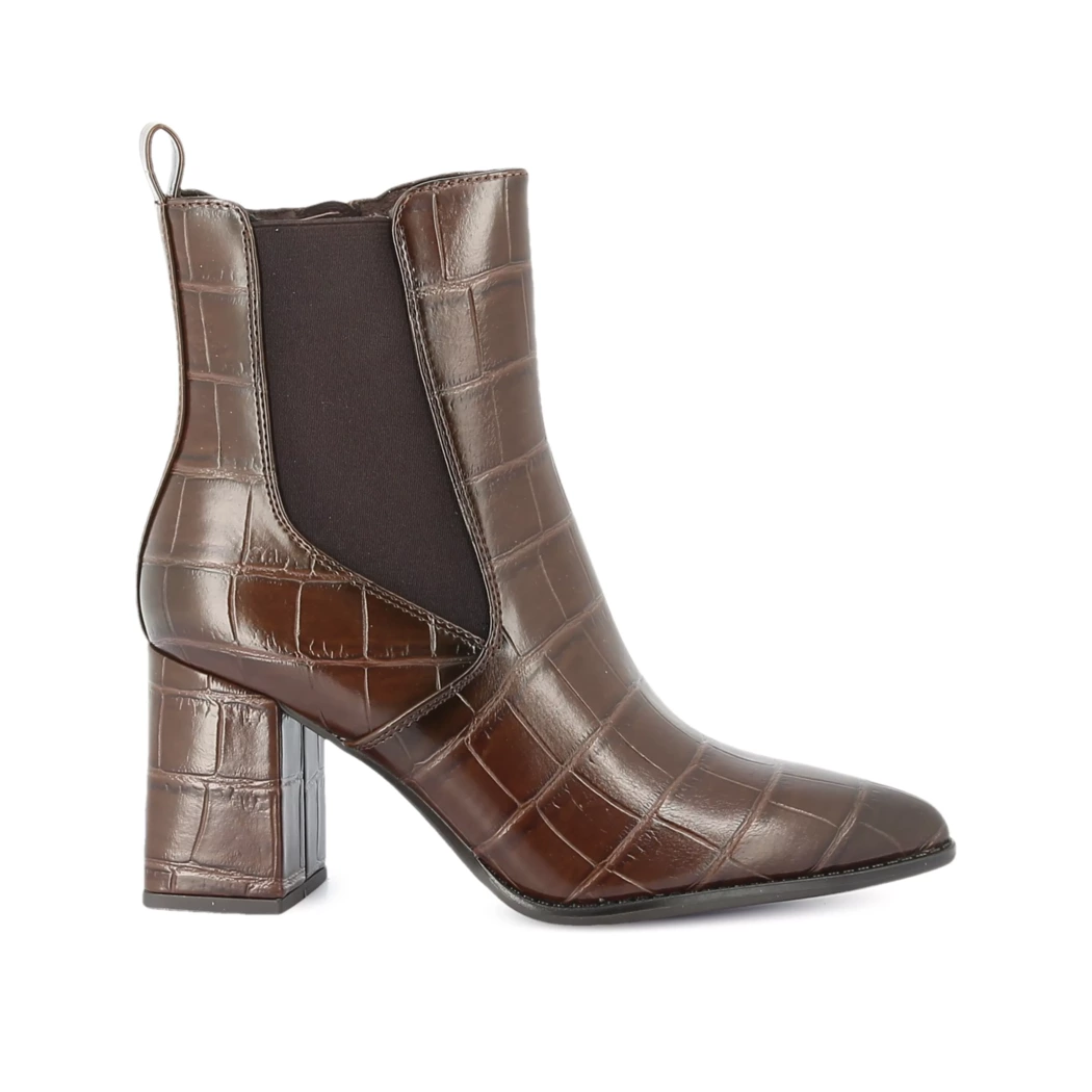 Image (2) de la chaussures Marco Tozzi - Boots Marron en Cuir synthétique