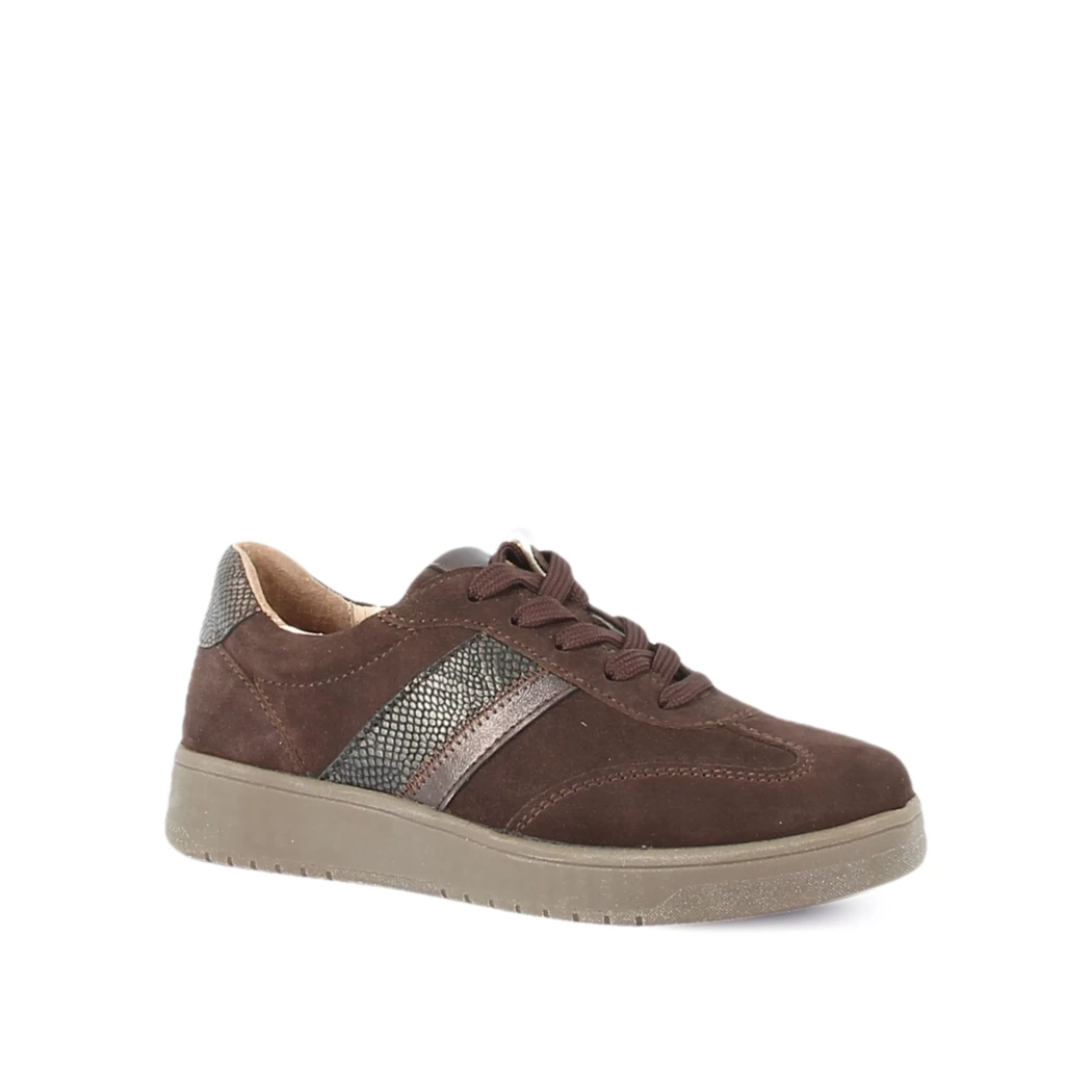Image (1) de la chaussures Sens - Baskets Marron en Cuir nubuck