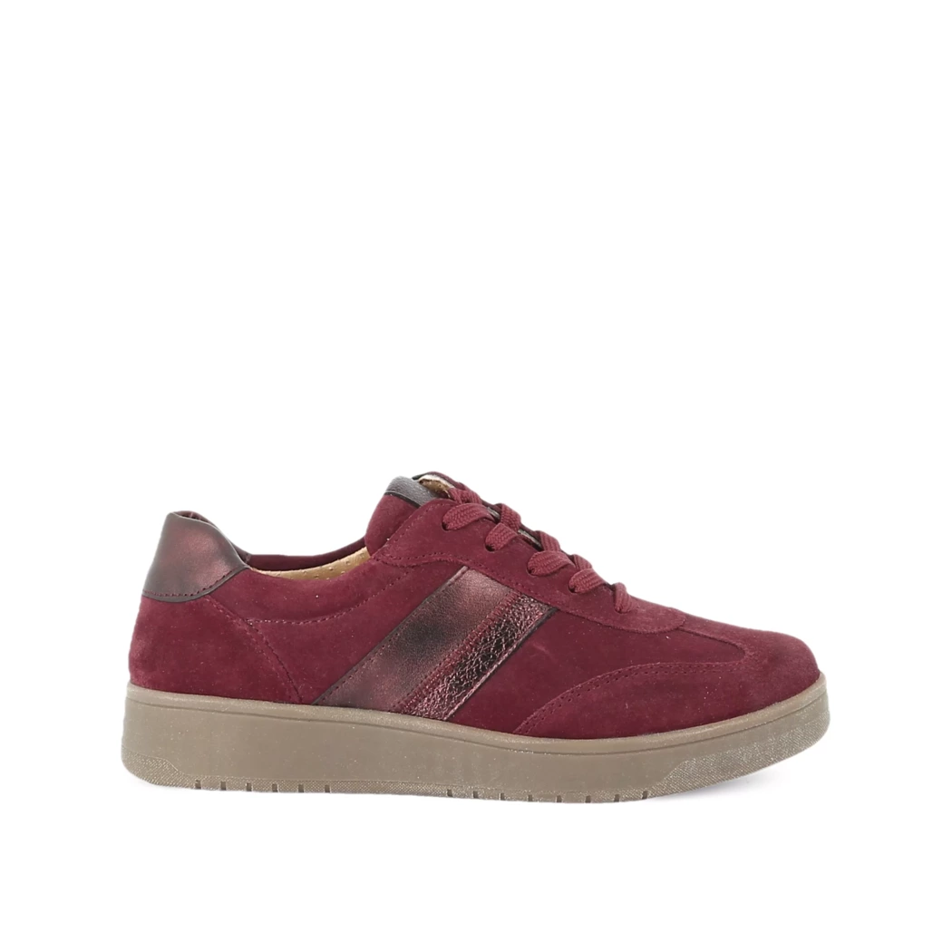 Image (2) de la chaussures Sens - Baskets Bordeaux en Cuir nubuck