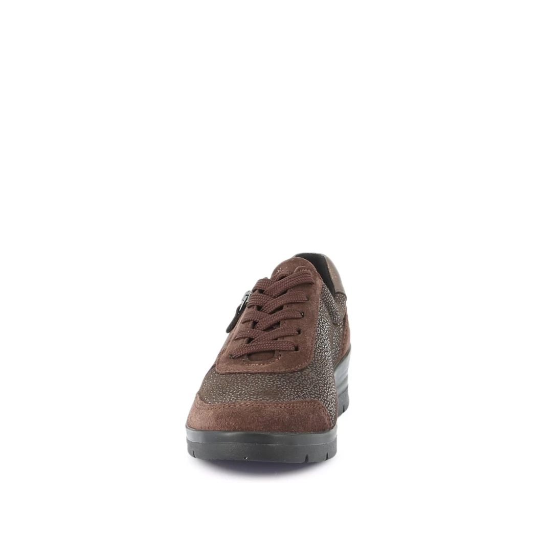 Image (5) de la chaussures Sens - Baskets Marron en Cuir et textile