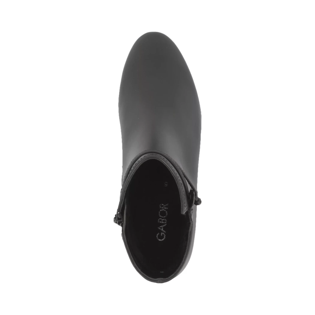 Image (6) de la chaussures Gabor - Boots Noir en Cuir