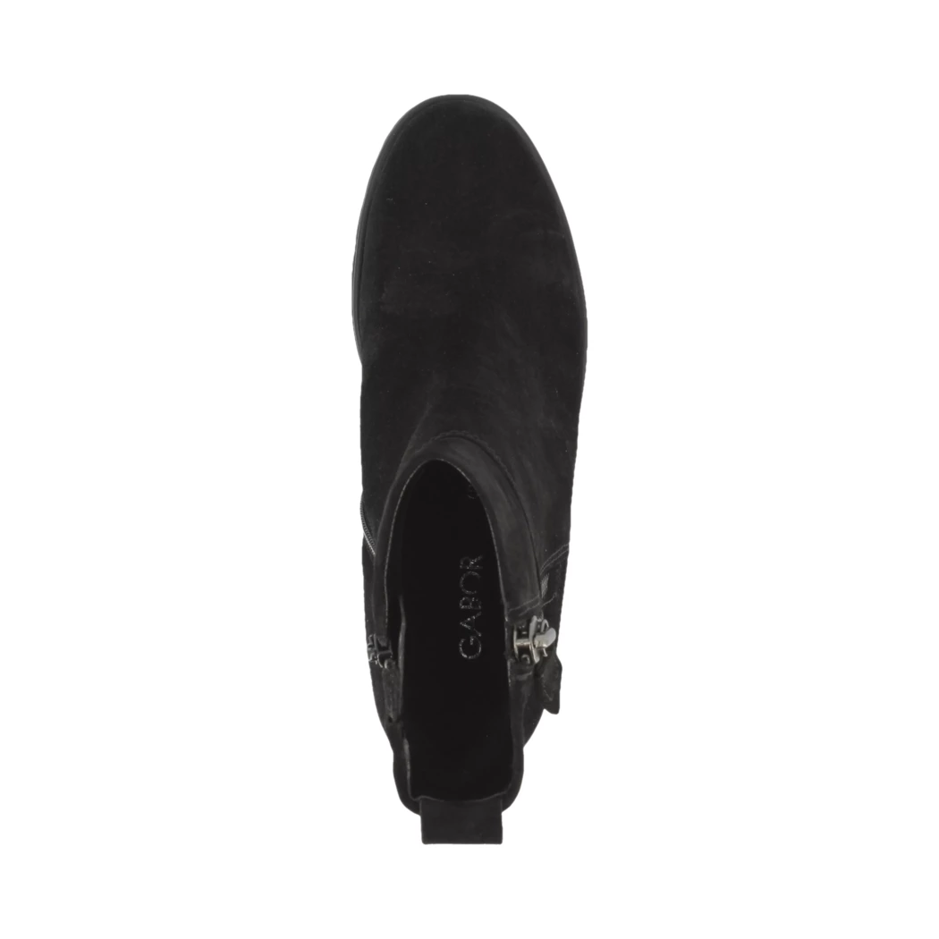 Image (6) de la chaussures Gabor - Boots Noir en Cuir nubuck