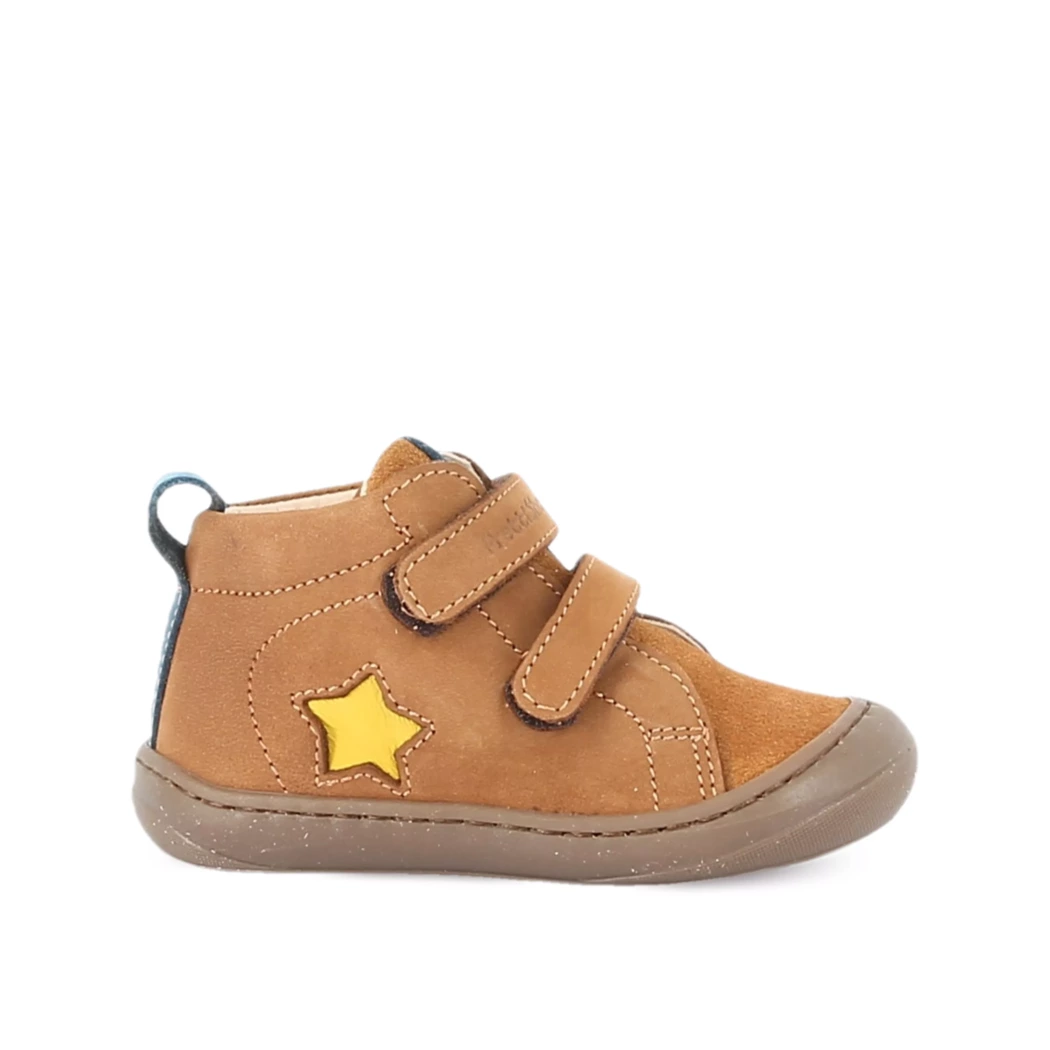 Image (2) de la chaussures Pretty Shoes - Bottines Cuir naturel / Cognac en Cuir synthétique