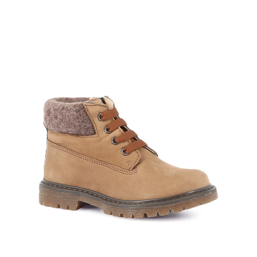 Image (1) de la chaussures Pretty Shoes - Bottines Cuir naturel / Cognac en Cuir nubuck
