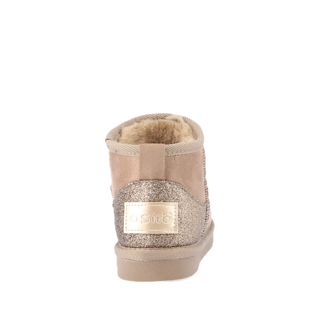 Image (3) de la chaussures Osito - Boots Taupe en Cuir synthétique