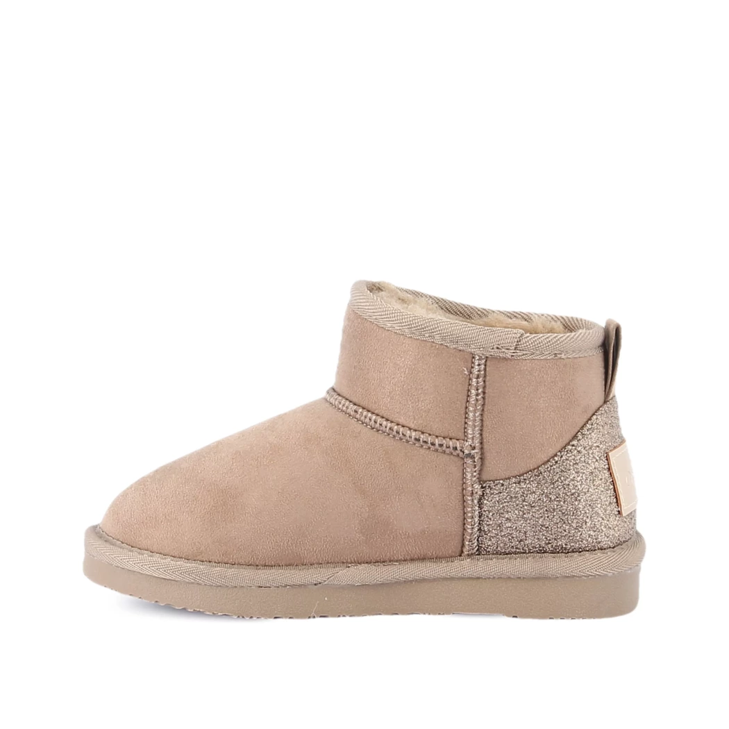 Image (4) de la chaussures Osito - Boots Taupe en Cuir synthétique