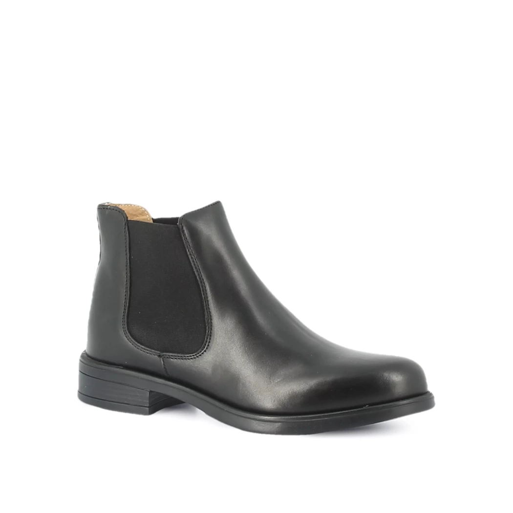 Image (1) de la chaussures Simplement B - Boots Noir en Cuir