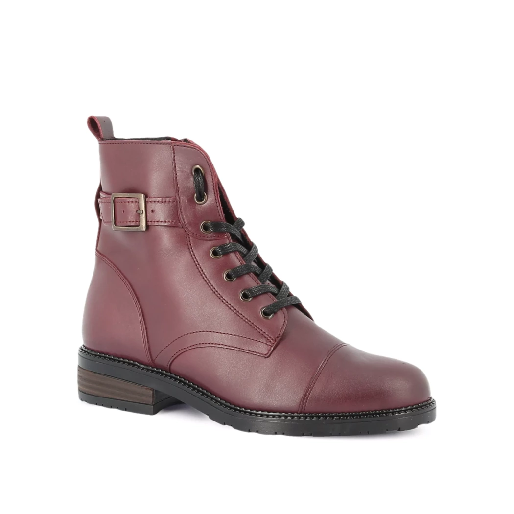 Image (1) de la chaussures Women Office - Bottines Bordeaux en Cuir