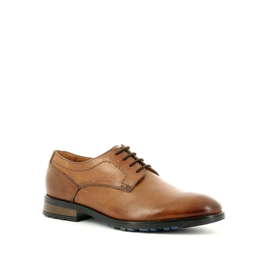 Cypres Chaussures a lacets Cuir naturel Cognac Delcambe Chaussures H0207B