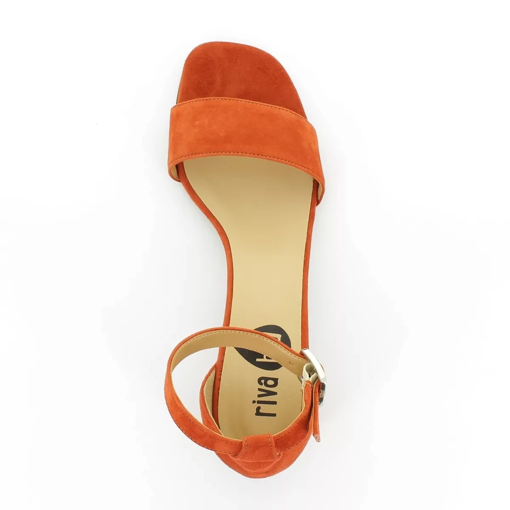 Image (6) de la chaussures Emme Blu - Sandales et Nu-Pieds Orange en Cuir nubuck Image (6) de la chaussures Emme Blu - Sandales et Nu-Pieds Orange en Cuir nubuck