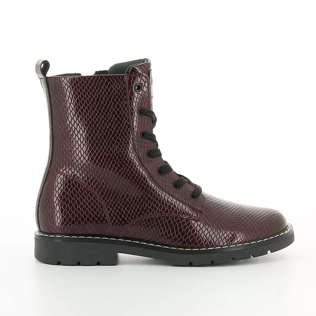 Image (2) de la chaussures Kipling - Bottines Bordeaux en Cuir vernis Image (2) de la chaussures Kipling - Bottines Bordeaux en Cuir vernis