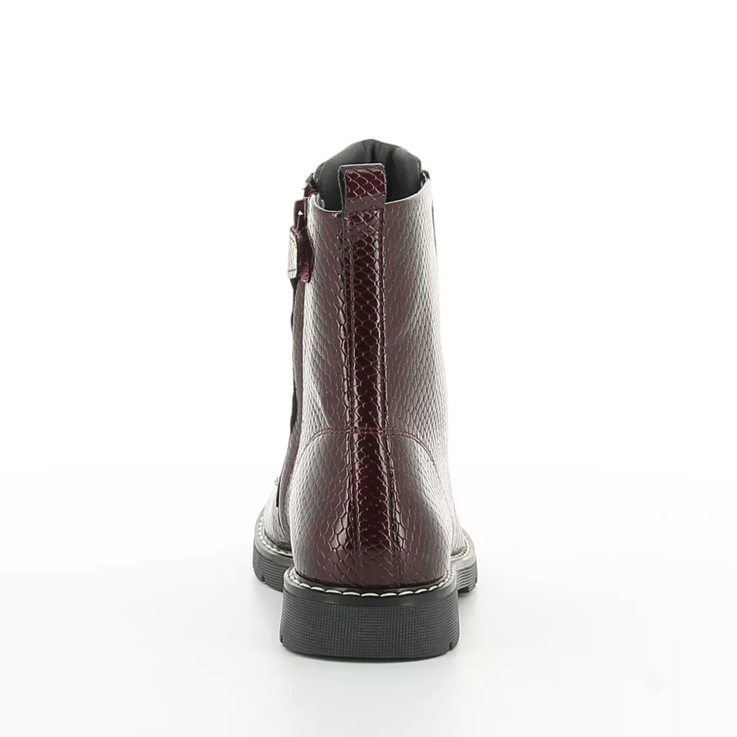 Image (3) de la chaussures Kipling - Bottines Bordeaux en Cuir vernis Image (3) de la chaussures Kipling - Bottines Bordeaux en Cuir vernis