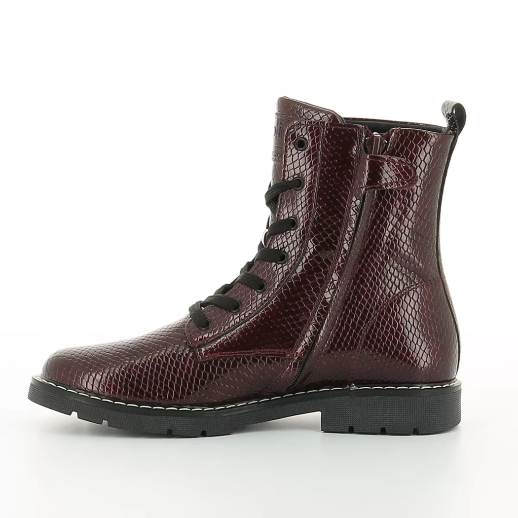 Image (4) de la chaussures Kipling - Bottines Bordeaux en Cuir vernis Image (4) de la chaussures Kipling - Bottines Bordeaux en Cuir vernis