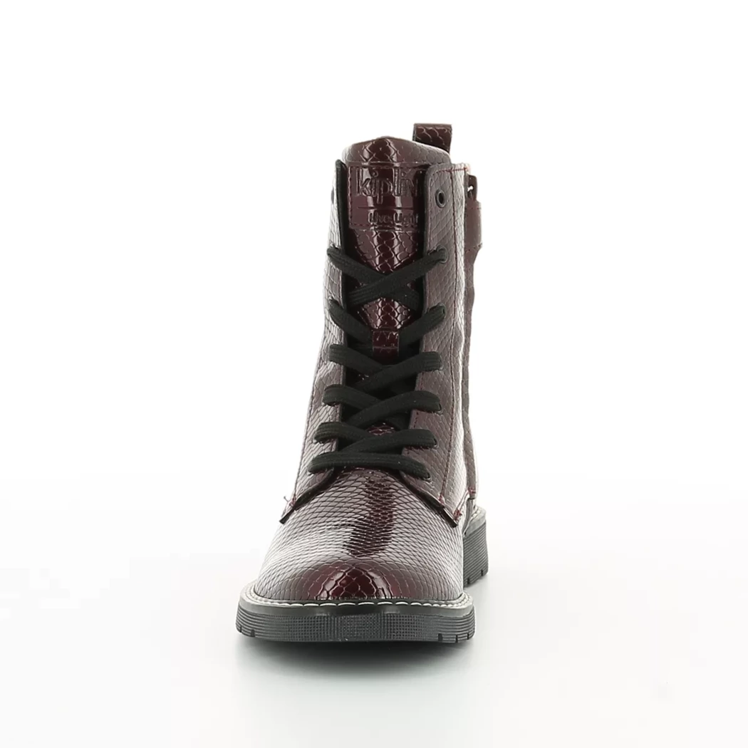 Image (5) de la chaussures Kipling - Bottines Bordeaux en Cuir vernis Image (5) de la chaussures Kipling - Bottines Bordeaux en Cuir vernis