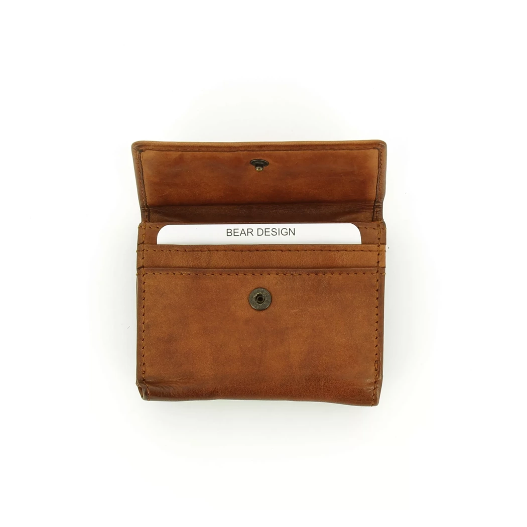 Image (3) de la chaussures Beardesign - Portefeuilles et Pochettes Cuir naturel / Cognac en Cuir