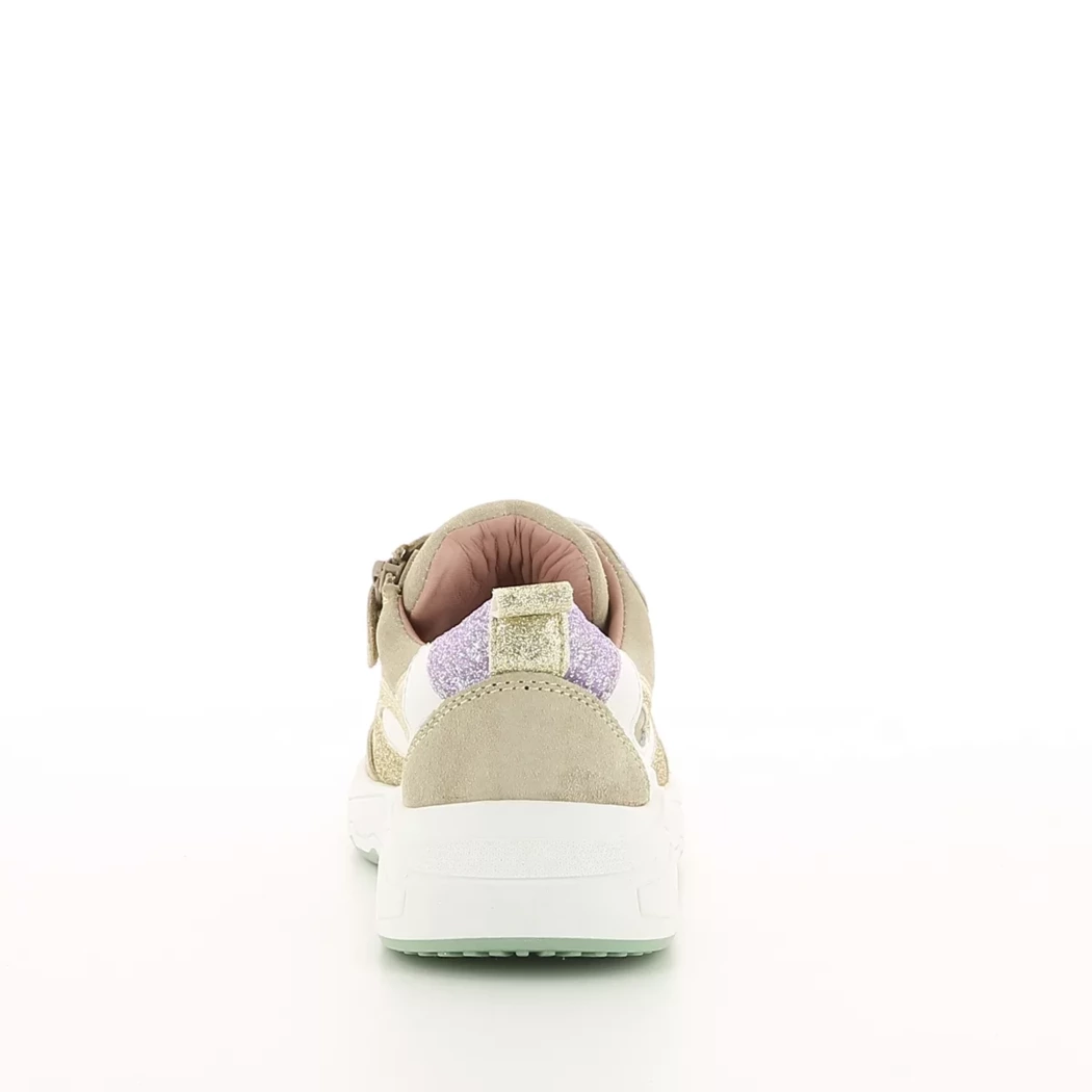 Image (3) de la chaussures Poelman - Baskets Taupe en Multi-Matières