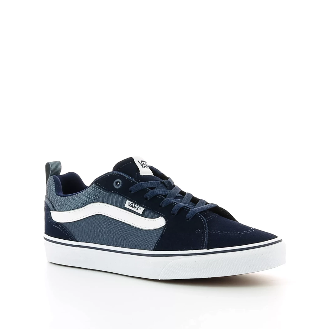 Image (1) de la chaussures Vans - Baskets Bleu en Cuir nubuck