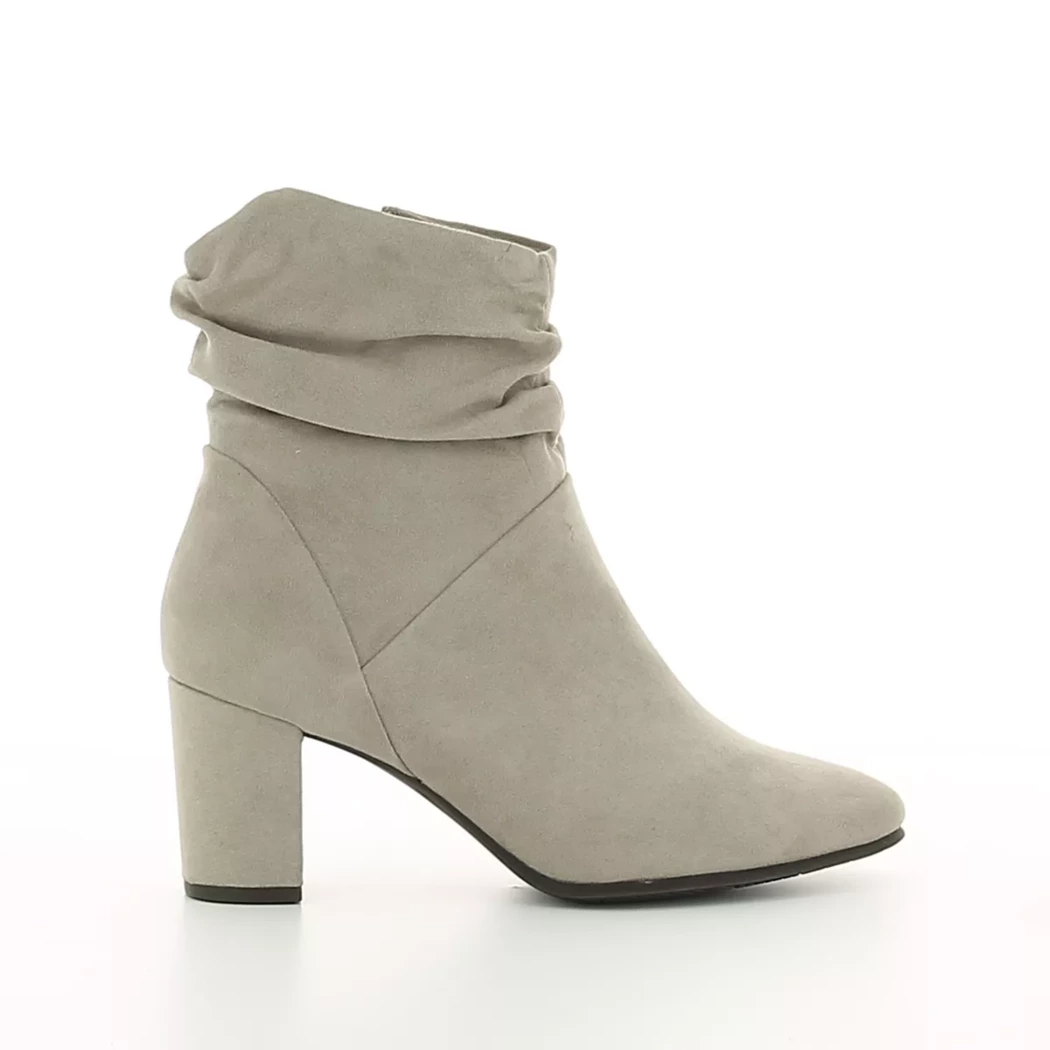 Image (2) de la chaussures Marco Tozzi - Boots Taupe en Cuir synthétique