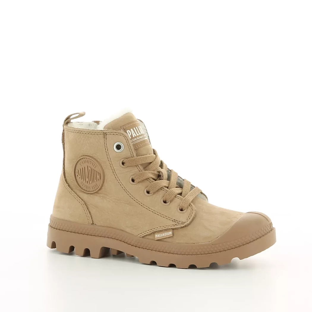 Image (1) de la chaussures Palladium - Bottines Rose en Cuir nubuck Image (1) de la chaussures Palladium - Bottines Rose en Cuir nubuck