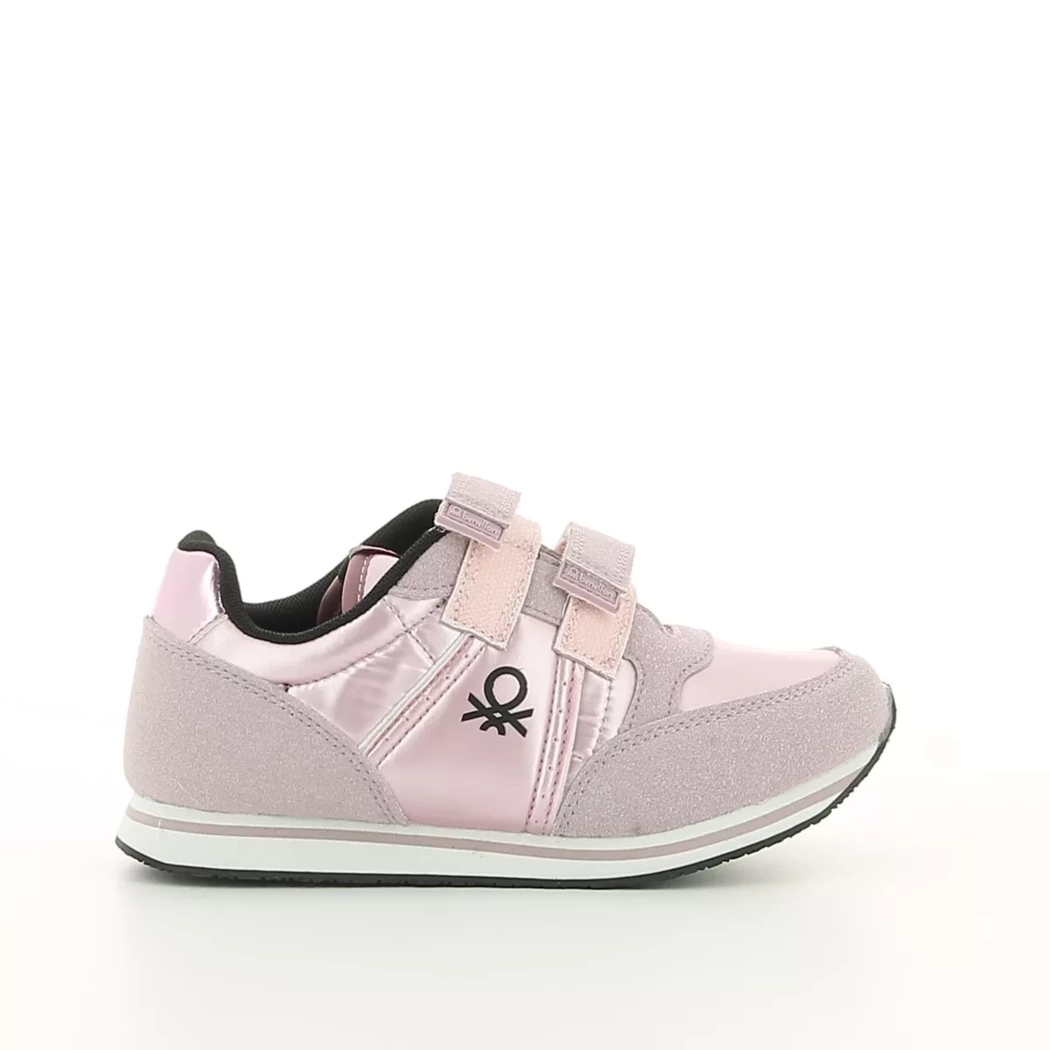 Benetton - Baskets - Rose - Delcambe Chaussures - F0054G