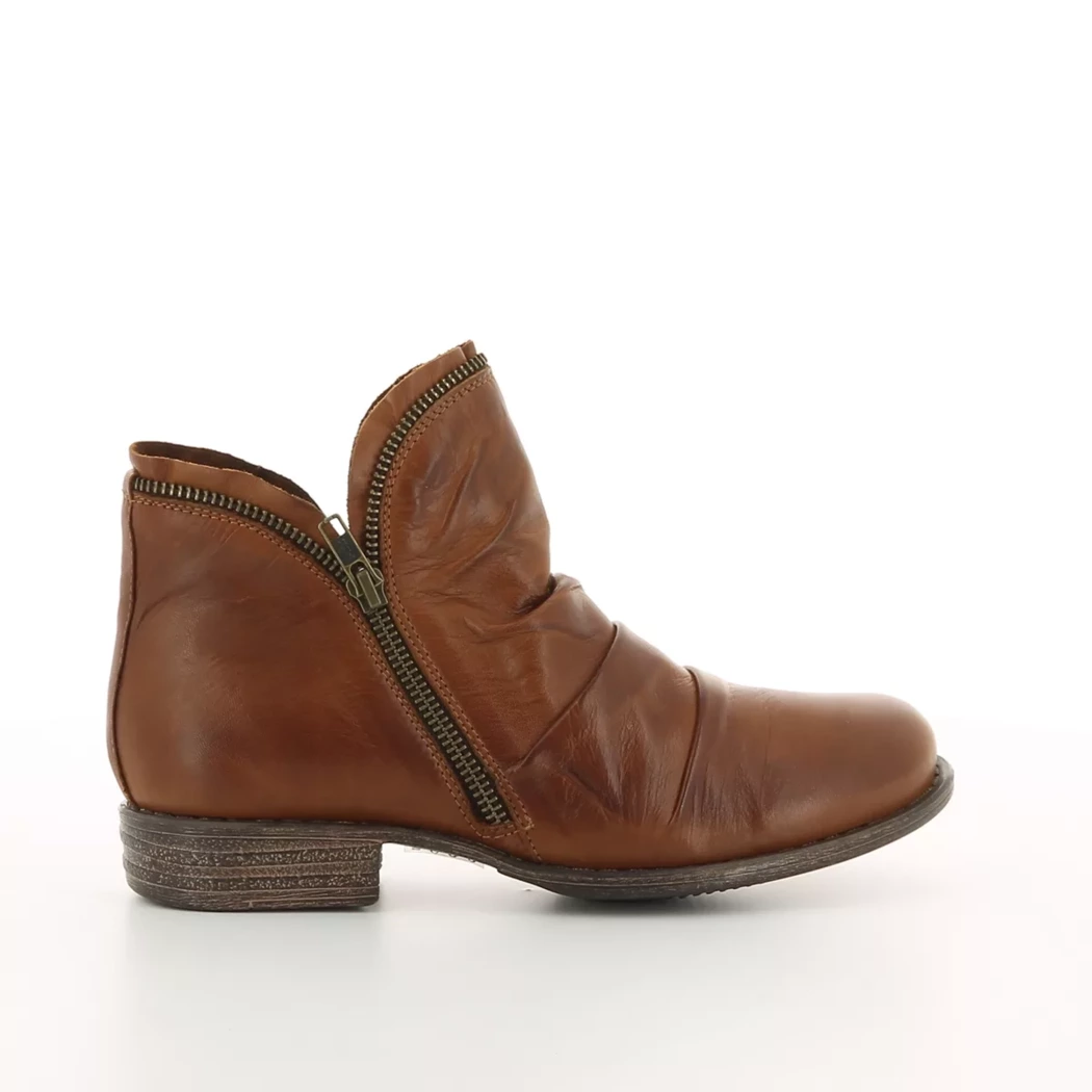 Image (2) de la chaussures Miz Mooz - Boots Cuir naturel / Cognac en Cuir