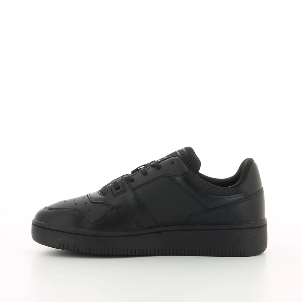 Image (4) de la chaussures Tommy jeans - Baskets Noir en Cuir