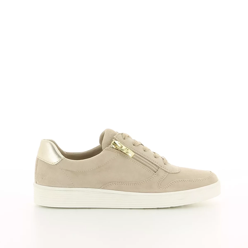 Image (2) de la chaussures Caprice - Baskets Taupe en Cuir nubuck