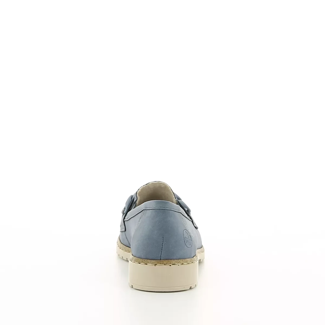 Image (3) de la chaussures Rieker - Mocassins Bleu en Cuir synthétique Image (3) de la chaussures Rieker - Mocassins Bleu en Cuir synthétique