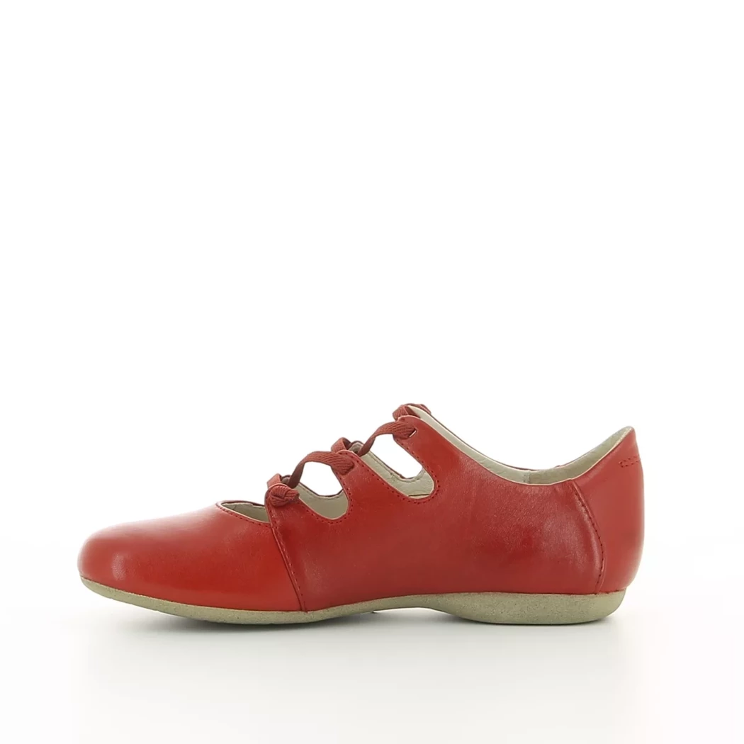 Image (4) de la chaussures Josef Seibel - Ballerines Rouge en Cuir Image (4) de la chaussures Josef Seibel - Ballerines Rouge en Cuir