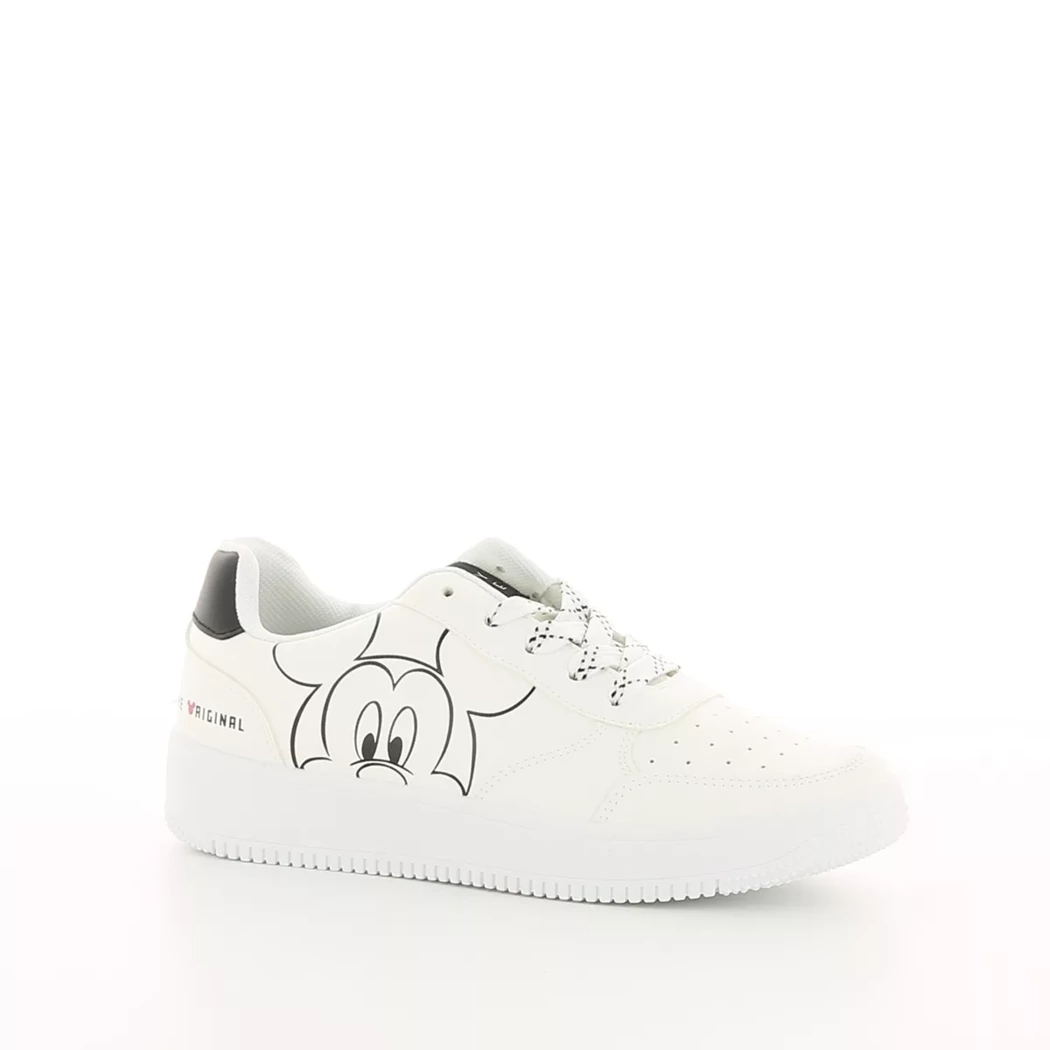 Image (1) de la chaussures Mickey Mouse - Baskets Blanc en Cuir synthétique Image (1) de la chaussures Mickey Mouse - Baskets Blanc en Cuir synthétique