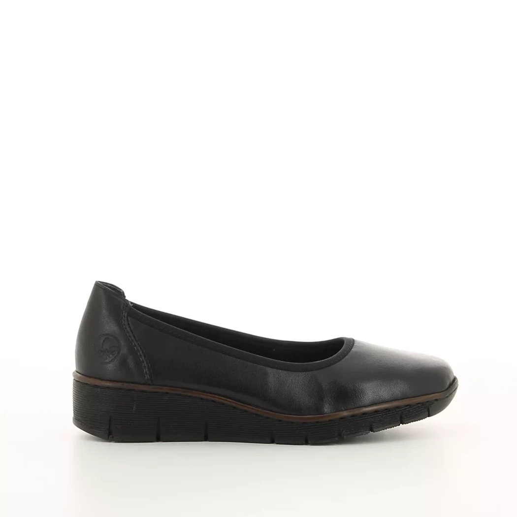 Image (2) de la chaussures Rieker - Escarpins Noir en Cuir