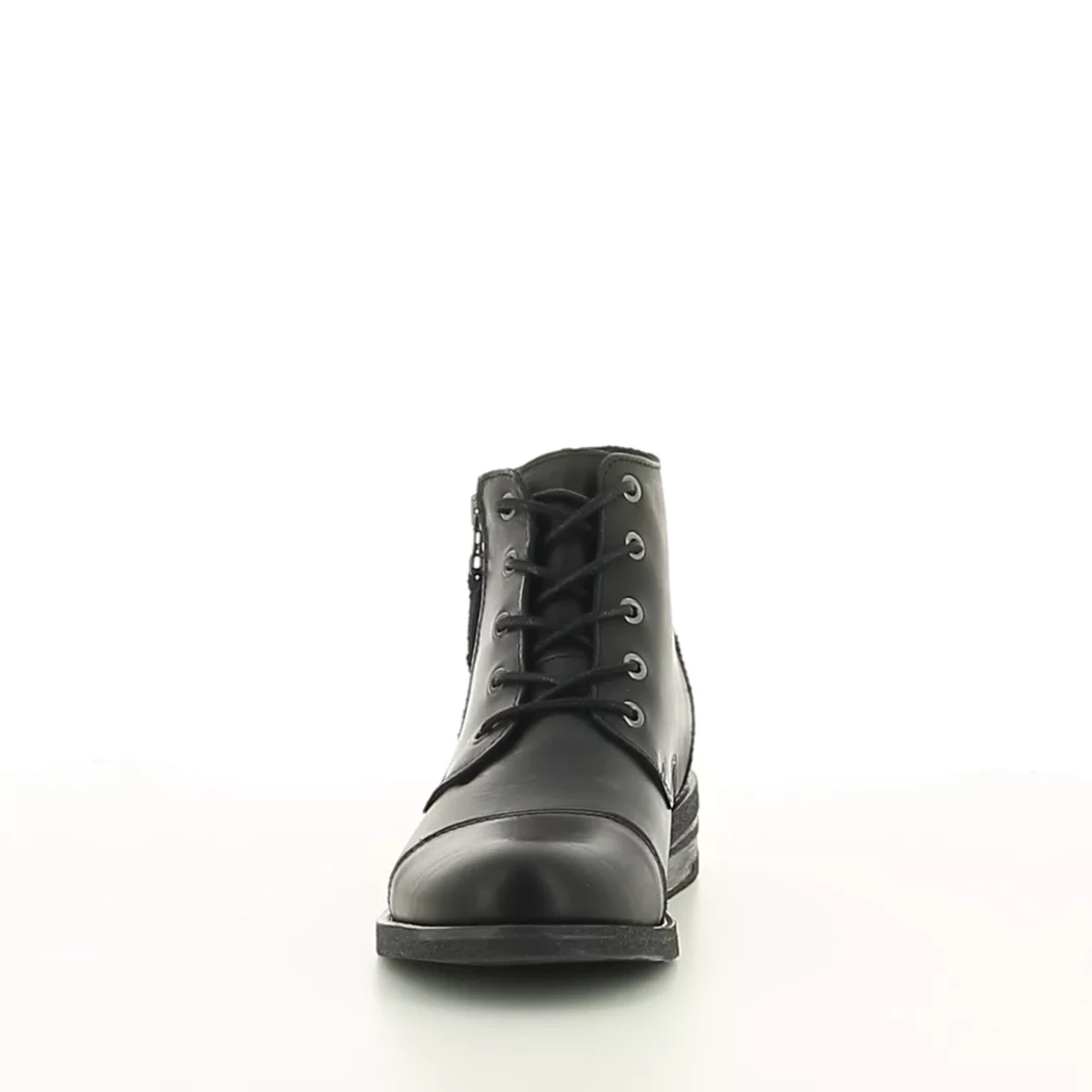 Image (5) de la chaussures Goodstep - Bottines Noir en Cuir