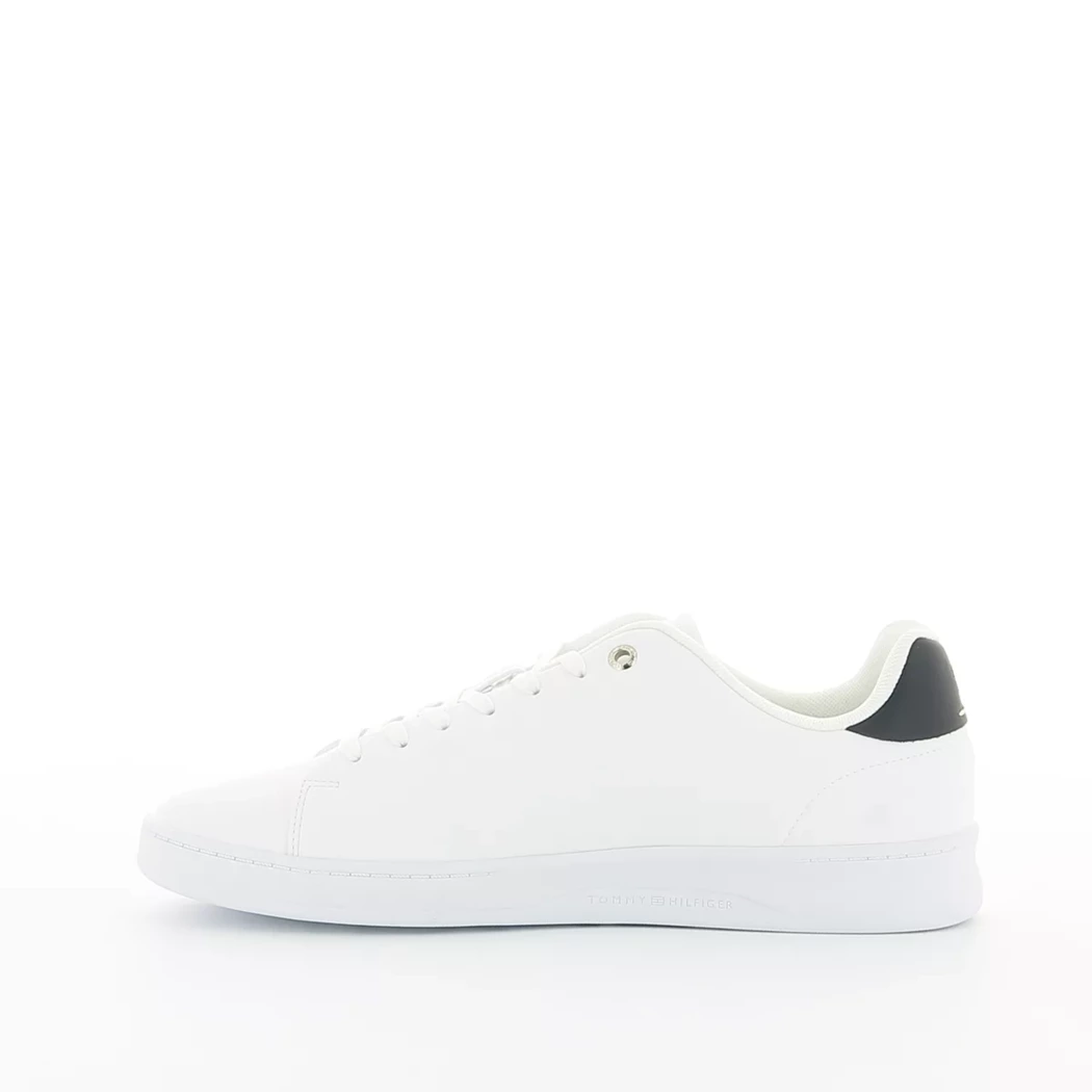 Image (4) de la chaussures Tommy Hilfiger - Baskets Blanc en Cuir