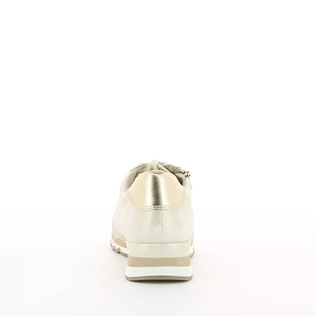 Image (3) de la chaussures Marco Tozzi - Baskets Or / Bronze / Platine en Cuir nubuck