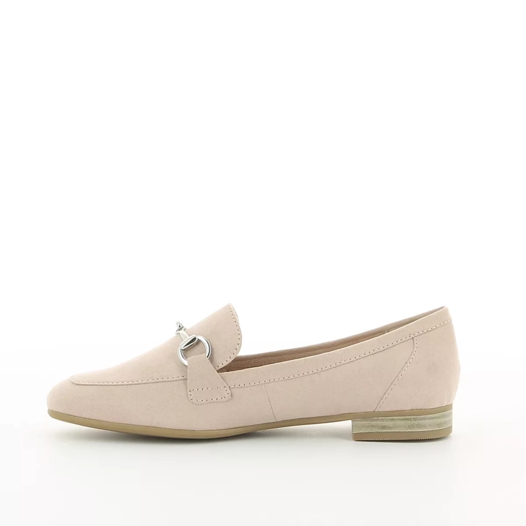 Image (4) de la chaussures Marco Tozzi - Mocassins Beige en Cuir synthétique