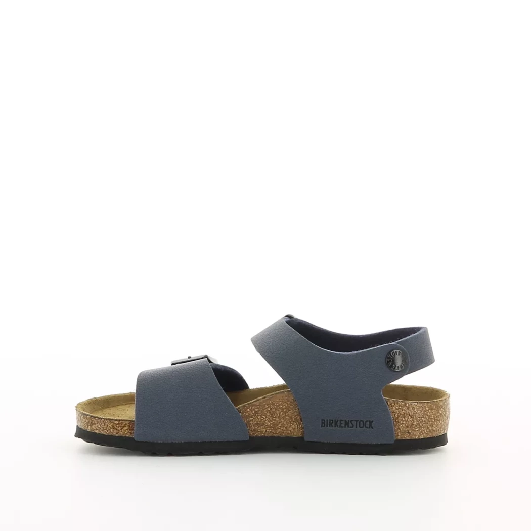 Image (4) de la chaussures Birkenstock - Sandales et Nu-Pieds Bleu en Cuir synthétique Image (4) de la chaussures Birkenstock - Sandales et Nu-Pieds Bleu en Cuir synthétique