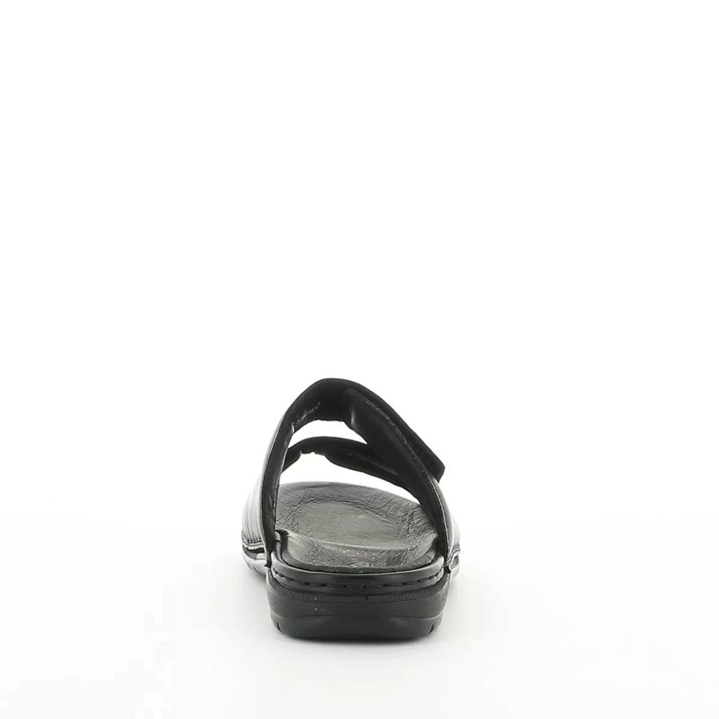 Image (3) de la chaussures Rieker - Mules et Sabots Noir en Cuir Image (3) de la chaussures Rieker - Mules et Sabots Noir en Cuir