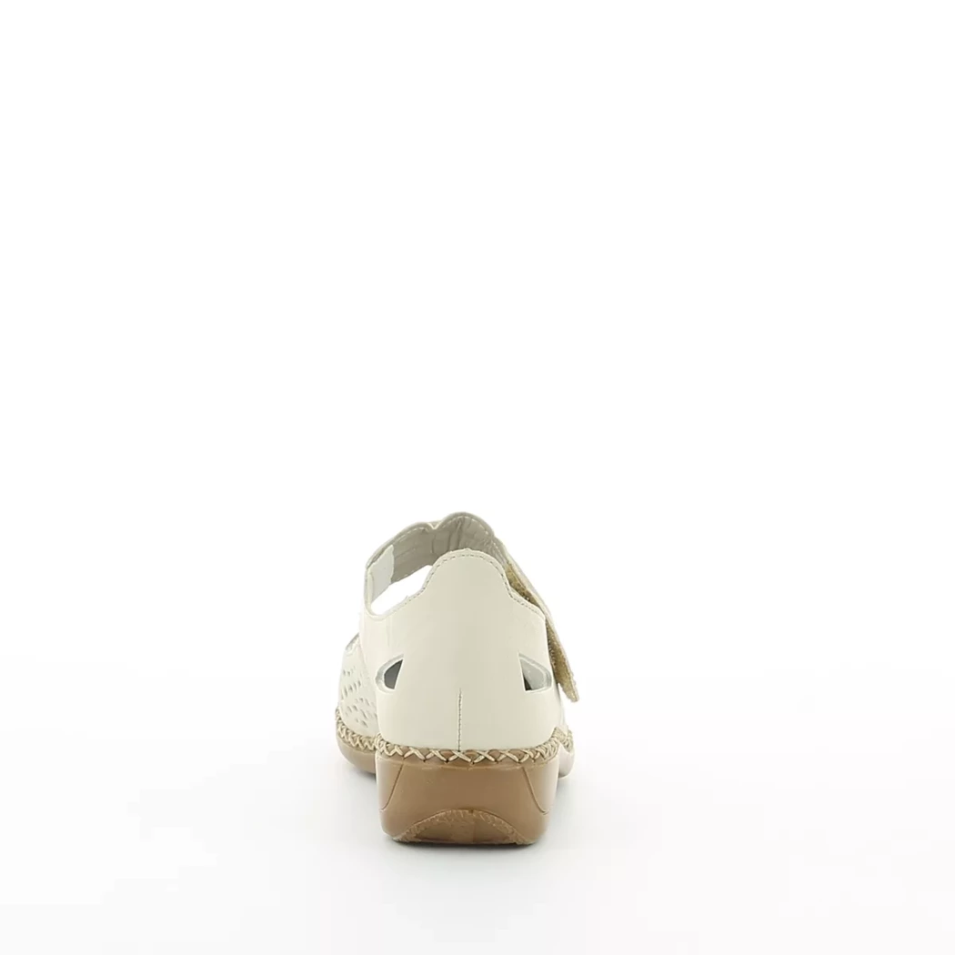 Image (3) de la chaussures Rieker - Escarpins Beige en Cuir