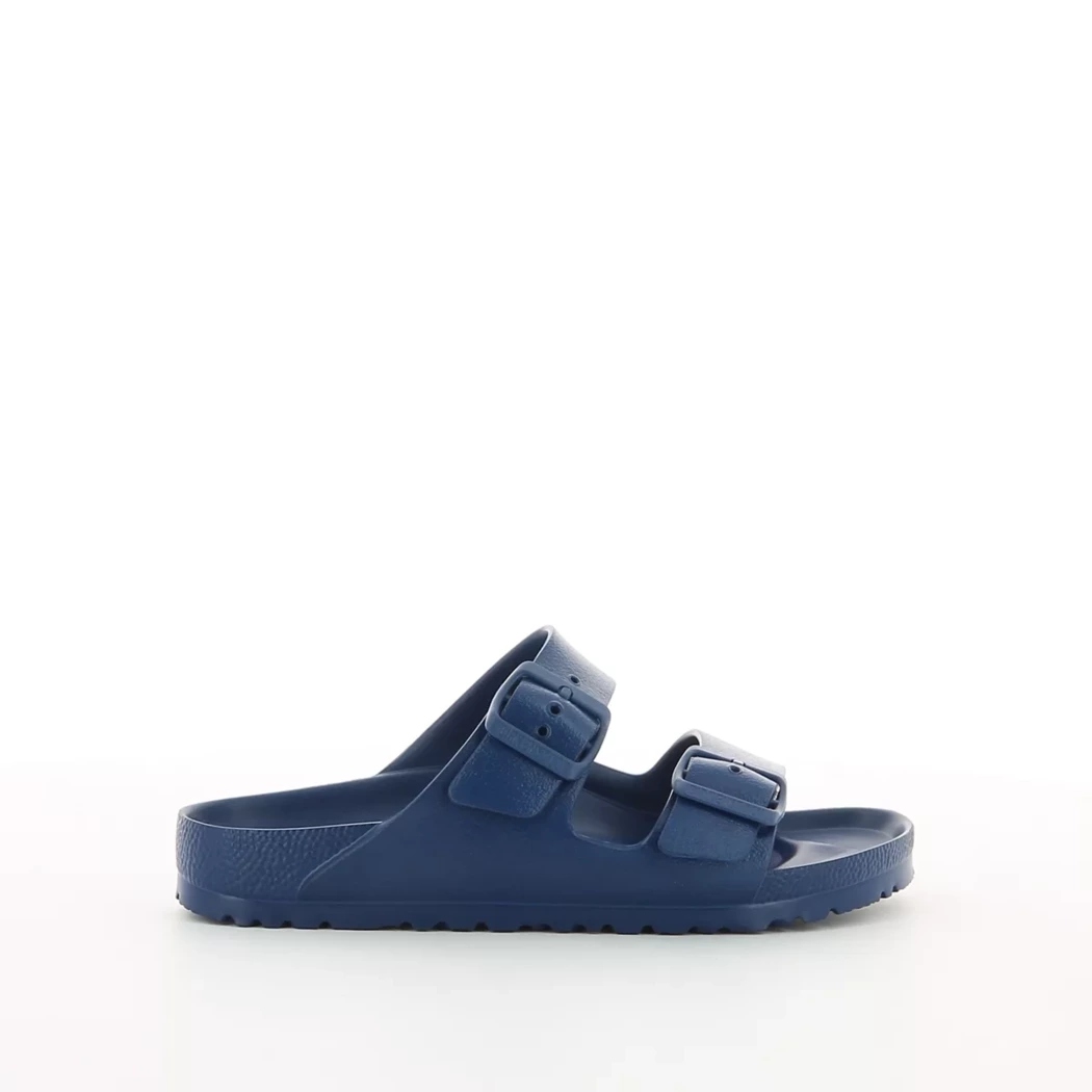 Image (2) de la chaussures Birkenstock - Mules et Sabots Bleu en Caoutchouc