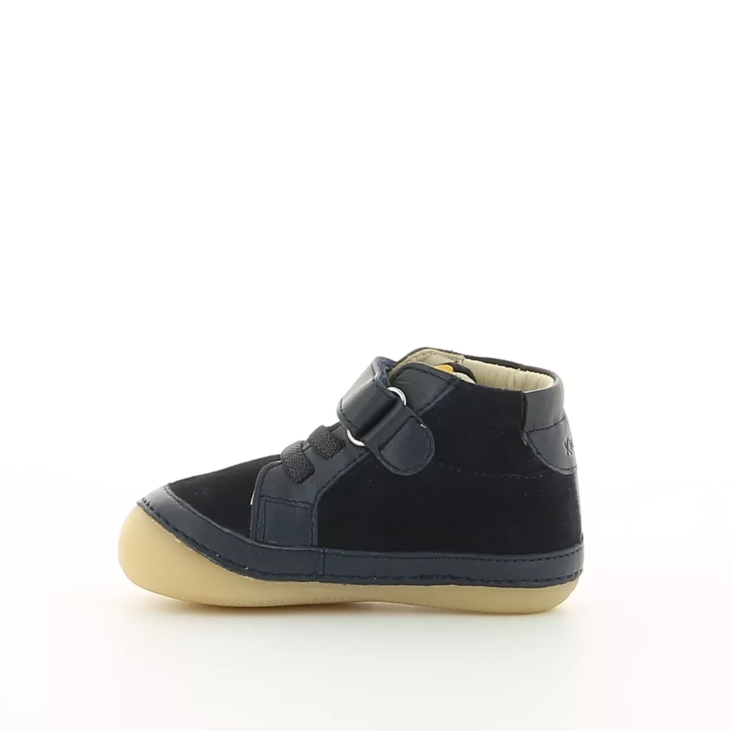 Image (4) de la chaussures Kickers - Bottines Bleu en Cuir nubuck Image (4) de la chaussures Kickers - Bottines Bleu en Cuir nubuck